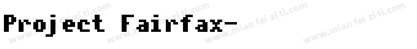 Project Fairfax字体转换